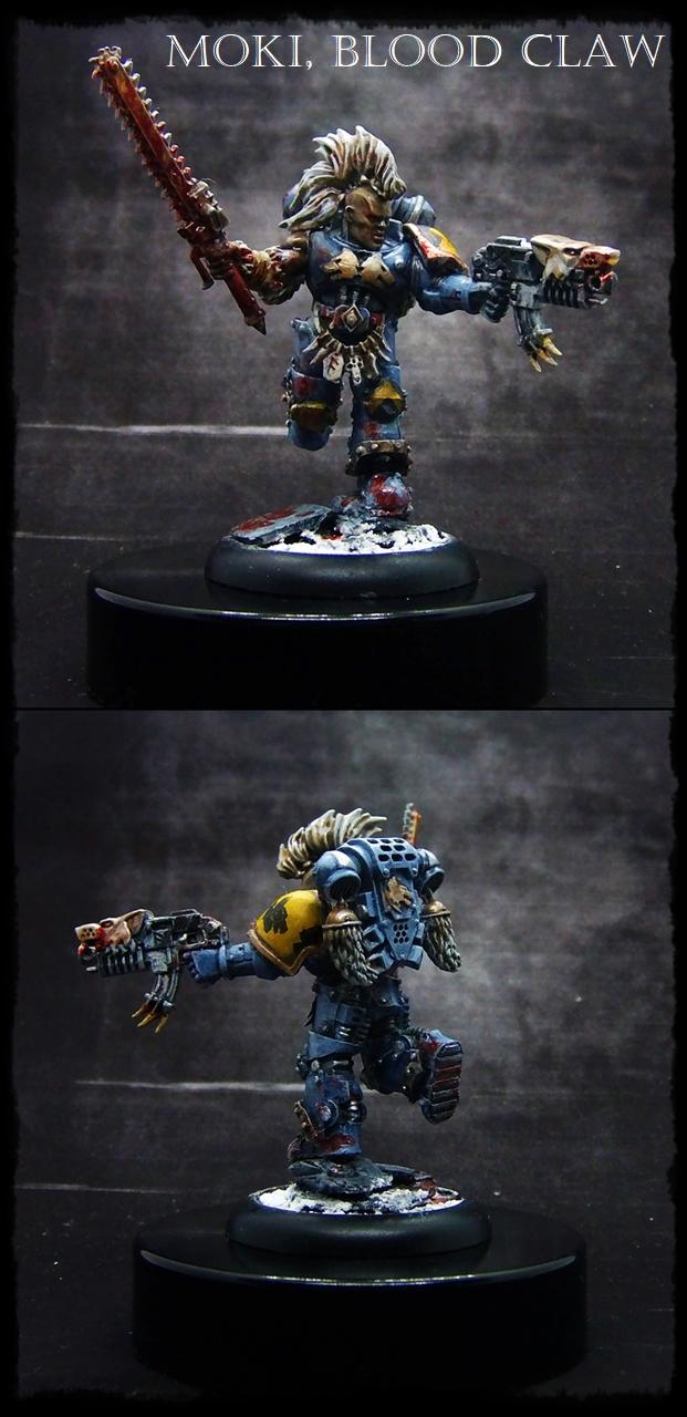 Warhammer 40k - Space Wolves - Blood Claw - Firstborn - Pièces Démontées Non Peintes